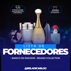 Lista de fornecedores perfumes Brand Collection 