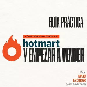 Imagen de portada para Ebook Cómo crear tu cuenta en Hotmart y  y empezar a vender