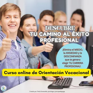 Imagen de portada para Curso online DESCUBRE TU CAMINO AL ÉXITO PROFESIONAL