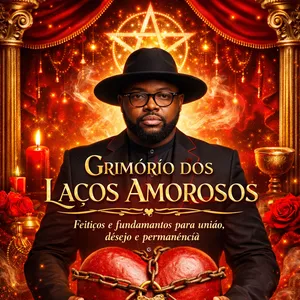 Imagem de capa para o Ebook Grimório dos Laços Amorosos - 10 Feitiços amorosos