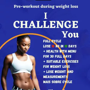Cover image for Ebook I CHALLENGE YOU - Full Cycle Lose 10 kg in 10 days + health with menu for 30 full days + suitable exercises for weight loss + lose weight and measurements Mais sobre cycle
