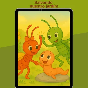 Imagen de portada para Ebook CUENTO: SALVANDO NUESTRO JARDIN