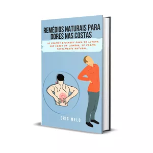 Imagem de capa para o Ebook REMÉDIOS NATURAIS PARA DORES NAS COSTAS