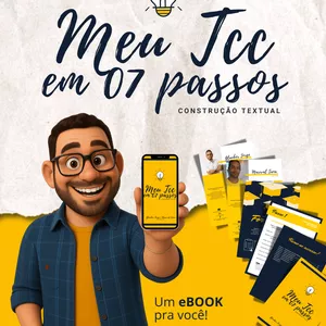 Imagem de capa para o Ebook Meu TCC em 7 passos