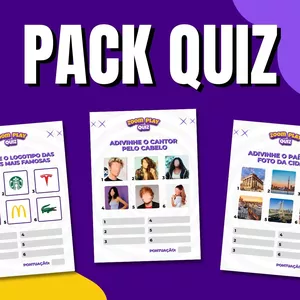 Imagem de capa para o Ebook PACK QUIZ