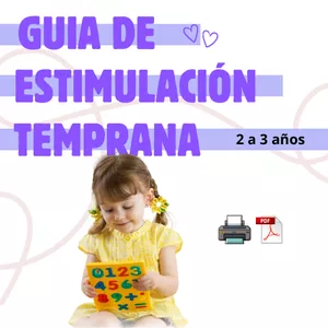 Imagen de portada para Ebook Guia de Estimulacion Temprana de 2 a 3 años