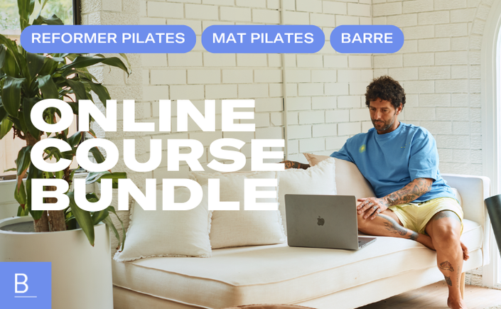 Barre, Mat Pilates and Reformer Pilates Teacher Training Bundle