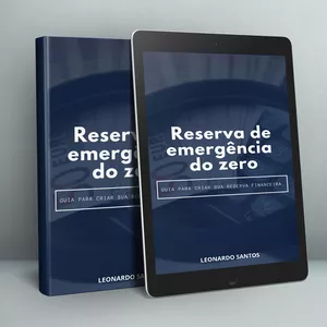 Imagem de capa para o Ebook Reserva de emergência do zero - Guia para criar sua reserva financeira.