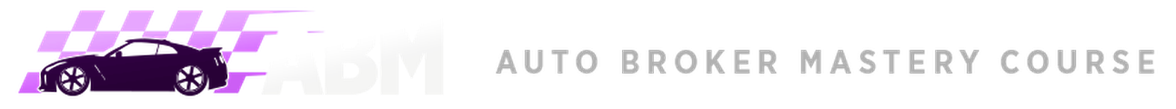 Auto Broker Mastery Course logo