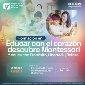 Imagen de portada para Curso online Diplomado Montessori