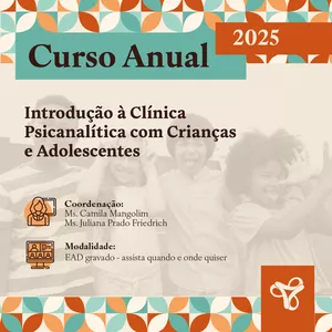 Imagem de capa para o Curso online Curso Online: Introdução à Clínica Psicanalítica com Crianças e Adolescentes