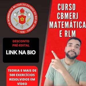 Imagem de capa para o Curso online CBMERJ - Preparação Desbravando a Matemática