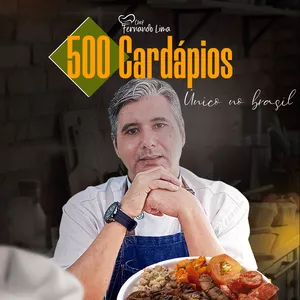 Curso CARDÁPIO COM 500 OPÇÕES MONTADAS COMPLETAS O  PRIMEIRO E ÚNICO DO BRASIL