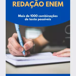 Imagem de capa para o Ebook Modelos prontos para redação ENEM