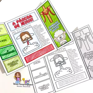 Imagem de capa para o Ebook LAPBOOK PÁSCOA CRISTÃ 