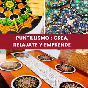 Imagen de portada para Curso online Aprende y Emprende Puntillismo