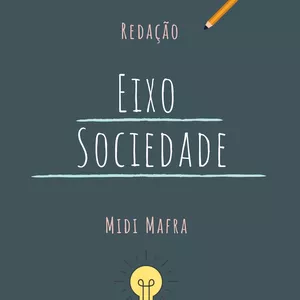 Imagem de capa para o Ebook Eixo Sociedade - Redação
