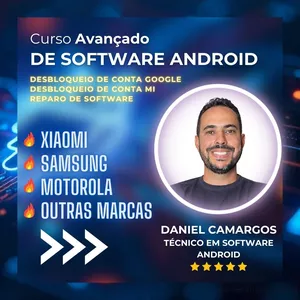 Imagem do curso Curso avançado em Software Android - Daniel Celulares