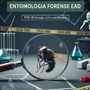 Imagem de capa para o Curso online Entomologia forense 