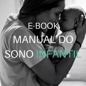 Imagem de capa para o Ebook Manual do Sono Infantil