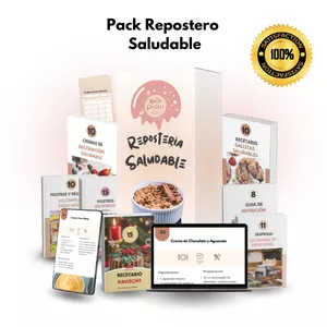 Imagen de portada para Curso online PACK REPOSTERÍA SALUDABLE
