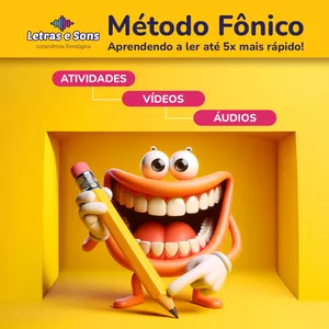Imagem de capa para o Curso online Letras e Sons Consciência Fonológica 