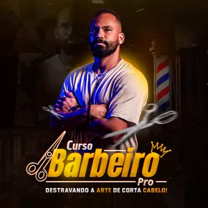Imagem de capa para o Curso online Barbeiro Pro