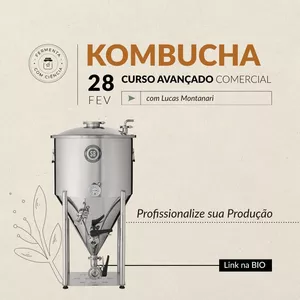 Kombucha Avançado Comercial - AO VIVO Online em 28/02/2021