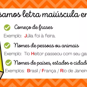 Imagem de capa para o Ebook CARTAZES DE APOIO VISUAL - PORTUGUÊS (1º, 2º e 3º ano)