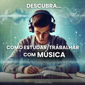 Imagem de capa para o Curso online Como Estudar/Trabalhar Ouvindo Música!