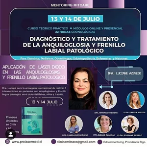 Imagen de portada para Curso online CURSO TEÓRICO EN DIAGNÓSTICO Y TRATAMIENTO DE LA ANQUILOGLOSIA Y FRENILLO LABIAL PATOLÓGICO
