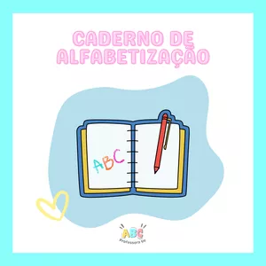 Imagem de capa para o Ebook Caderno de Alfabetização