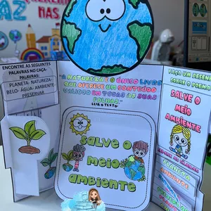 Imagem de capa para o Ebook LAPBOOK MEIO AMBIENTE