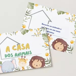 Imagem de capa para o Ebook Casa dos Animais
