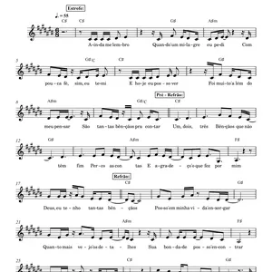 Imagem de capa para o Ebook Bênçãos Que Não Têm Fim (Counting My Blessings) - Isadora Pompeo -   Cifra -letra e melodia