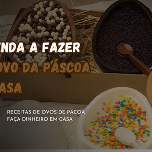 Imagem de capa para o Ebook Receitas de ovos da Páscoa 