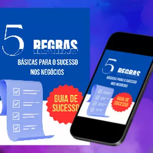 Imagem de capa para o Ebook 5 Regras Básicas para o Sucesso nos Negócios 