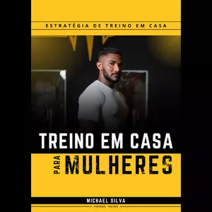 Imagem de capa para o Ebook Treino em Casa para Mulheres