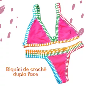Imagem de capa para o Curso online Meu Negócio de Biquíni de Crochê 