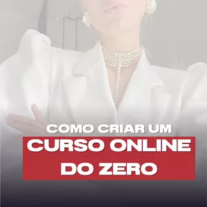 Imagem do curso COMO CRIAR UM CURSO ONLINE DO ZERO