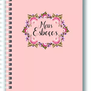 Imagem de capa para o Ebook Caderno de Esboços Feminino