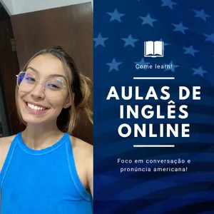 Imagem de capa para o Curso online Aula de inglês com foco em conversação 