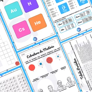 Imagem de capa para o Ebook 10 ATIVIDADES ADAPTADAS - Ciências e Química