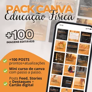 Imagem do curso Pack Canva EDUCAÇÃO FÍSICA