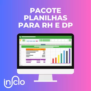 Imagem de capa para o Curso online PACOTE PLANILHAS PARA RH E DP