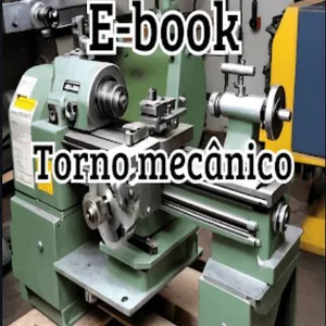 Imagem de capa para o Ebook Ebook torno mecânico 