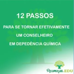 Imagem de capa para o Curso online Ebook – 12 Passos para se tornar efetivamente um Conselheiro em Dependência Química