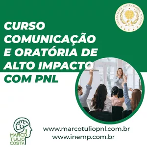 Imagem de capa para o Curso online 11. ORATÓRIA E COMUNICAÇÃO DE ALTO IMPACTO COM PNL