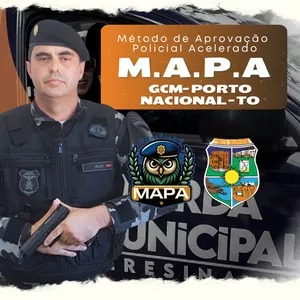 Imagem do curso MAPA GCM-PORTO NACIONAL: Método de Aprovação Policial Acelerado na Guarda Municipal de Porto nacional - TO
