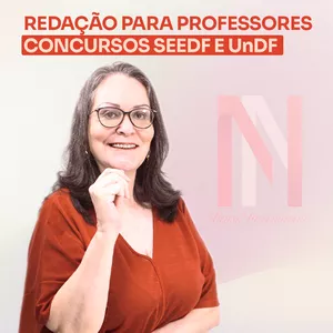 Imagem de capa para o Curso online REDAÇÃO PARA PROFESSORES - CONCURSOS SEEDF E UnDF